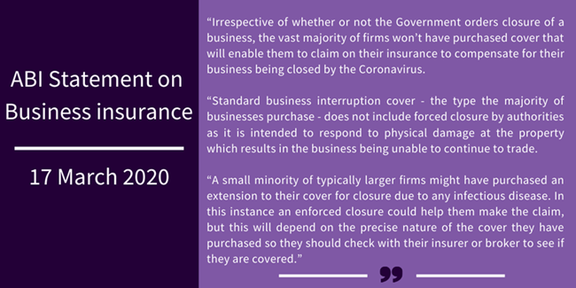 Covid 19 UK and US Perspectives Insurance